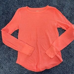 Pink thermal long sleeve